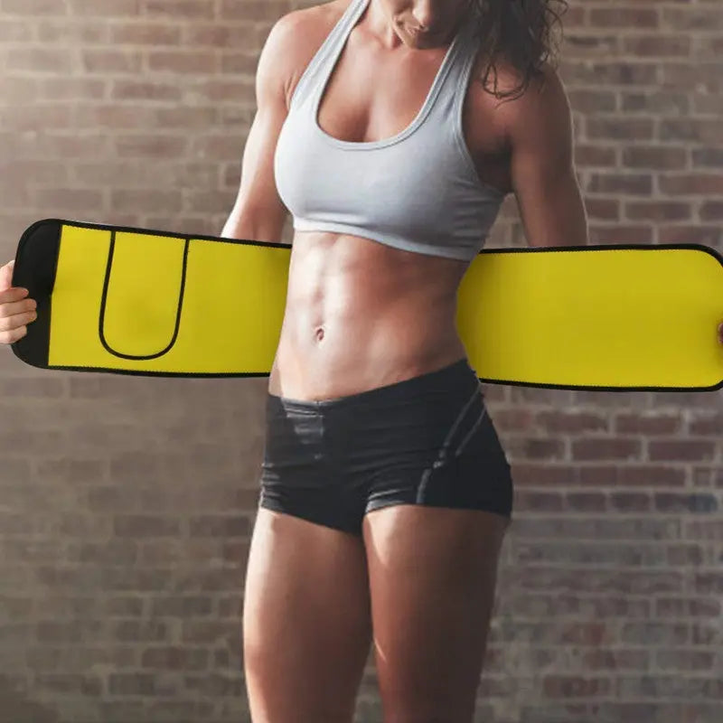 Ceinture ventre plats sudation