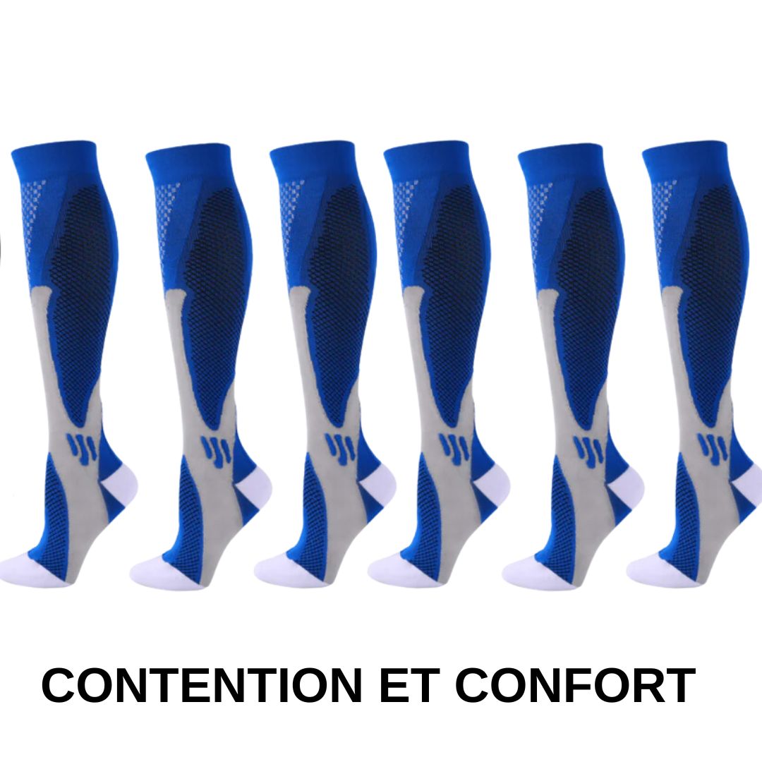 chaussettes de contention -Soulagement immédiat