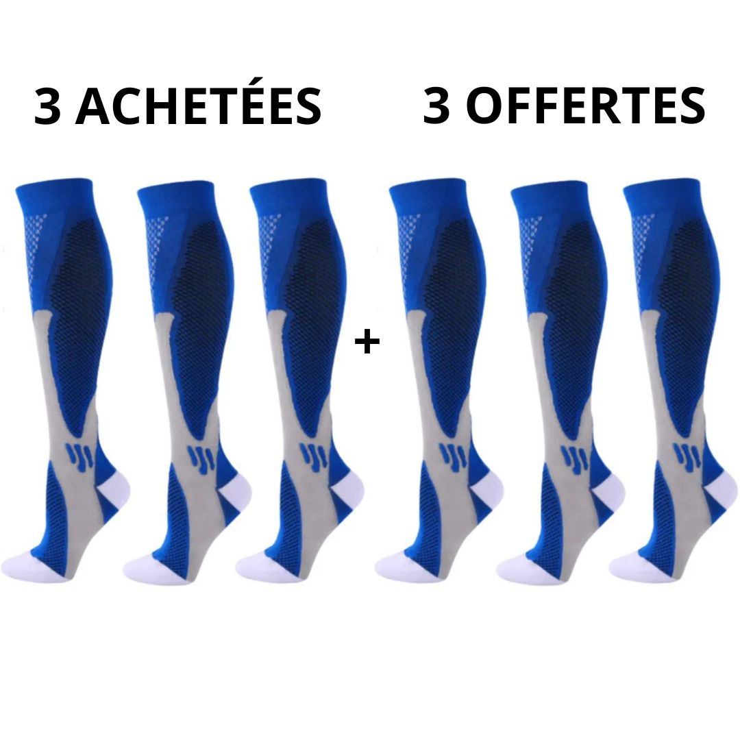 chaussettes de contention -Soulagement immédiat