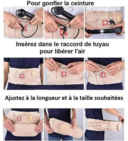 ceinture lombaire médicale gonflable - Versatimsceinture lombaire médicale gonflableVersatimsfitness