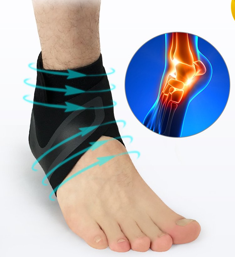 Chevillère de maintien pour entorse, tendinite, arthrite - VersatimsChevillère de maintien pour entorse, tendinite, arthriteVersatimsfitness