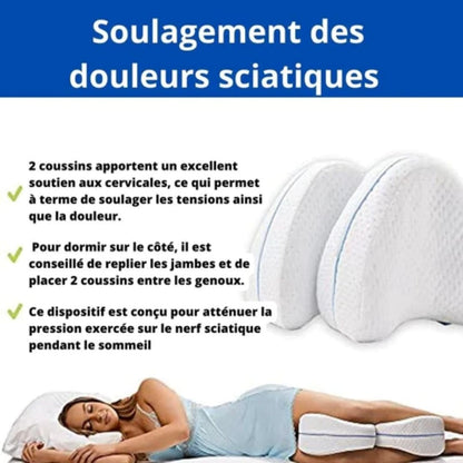 Coussin Cellsius antidouleur genoux - Soulagement des Douleurs Lombaires : Confort et Qualité inégalable - VersatimsCoussin Cellsius antidouleur genoux - Soulagement des Douleurs Lombaires : Confort et Qualité inégalableVersatims200000384