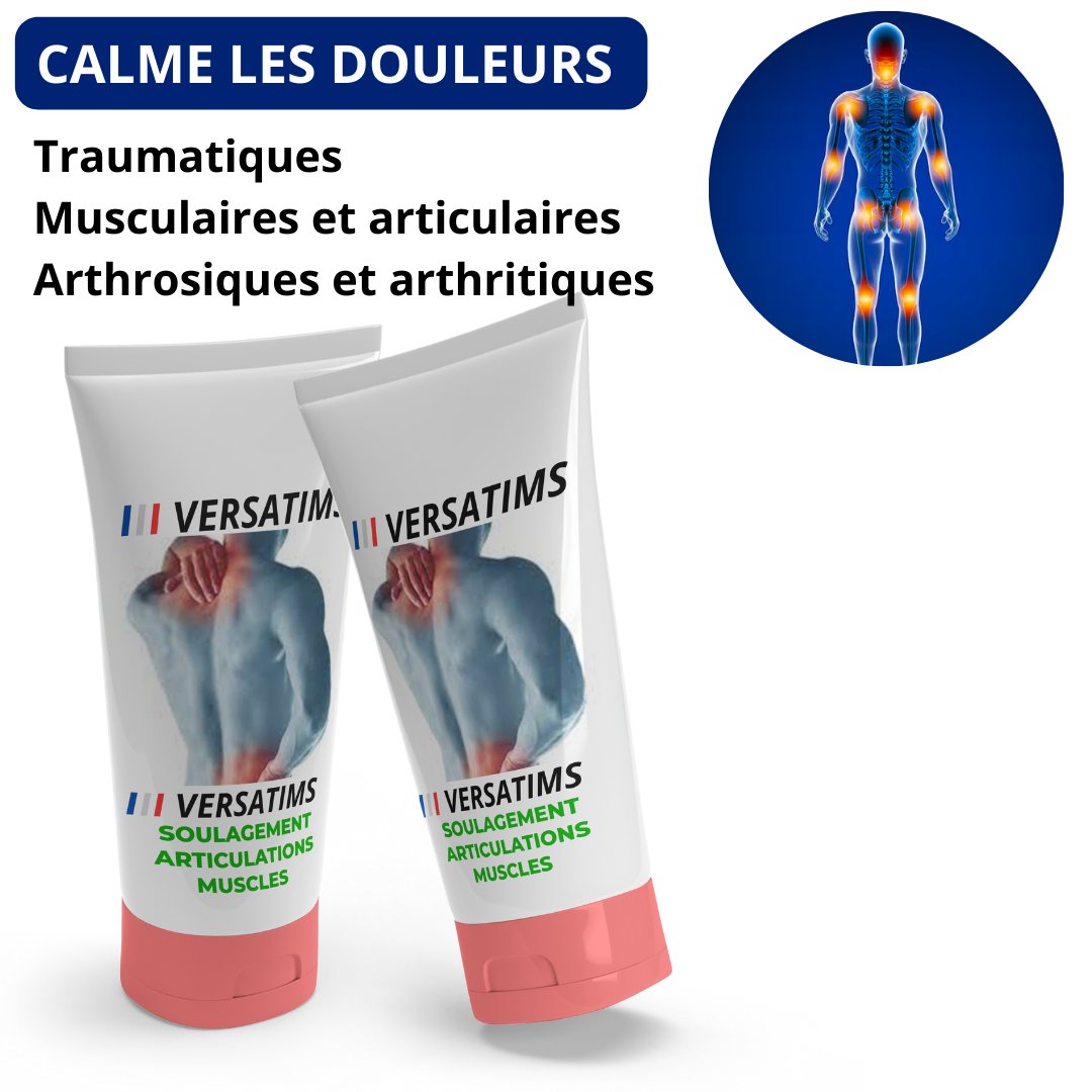 crème antidouleur - Versatimscrème antidouleurVersatimsorthèse