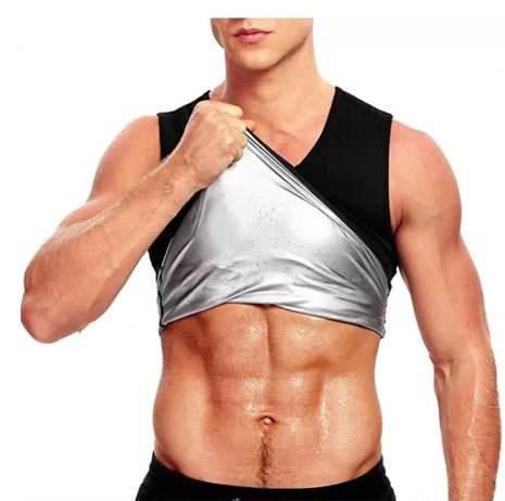 Fitness Corset Men's Shapewear Heat Trapping Shirt Sweat Body Shaper Vest Bodysuit - VersatimsFitness Corset Men's Shapewear Heat Trapping Shirt Sweat Body Shaper Vest BodysuitVersatimsfitness