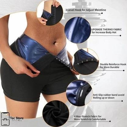 Hot Shapers, Short de Sudation Femme - VersatimsHot Shapers, Short de Sudation FemmeVersatimsfitness