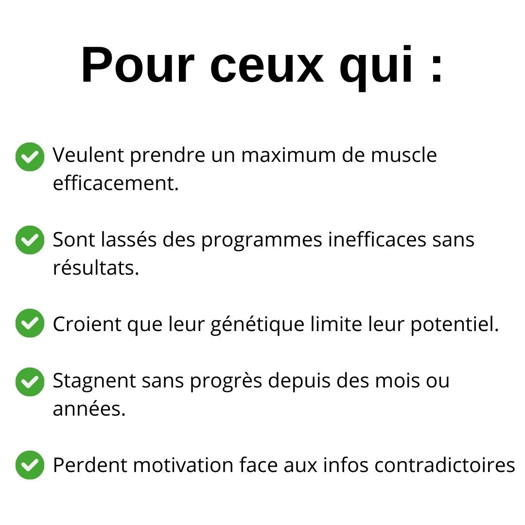 Le programme prise de masse - programme musculation homme - VersatimsLe programme prise de masse - programme musculation hommeVersatims