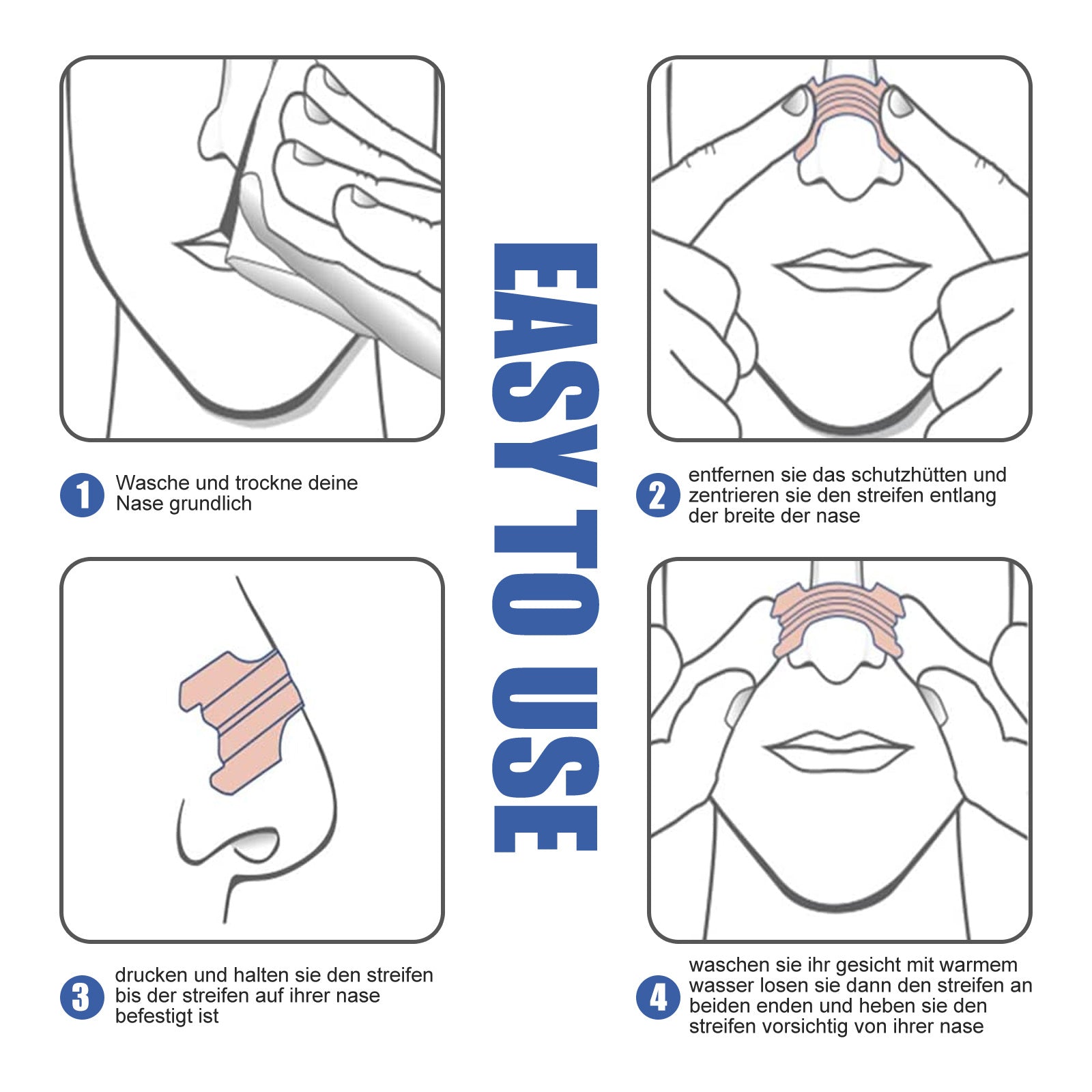 Strip Nasal - Anti ronflement 50 pscs - VersatimsStrip Nasal - Anti ronflement 50 pscsVersatims100001776