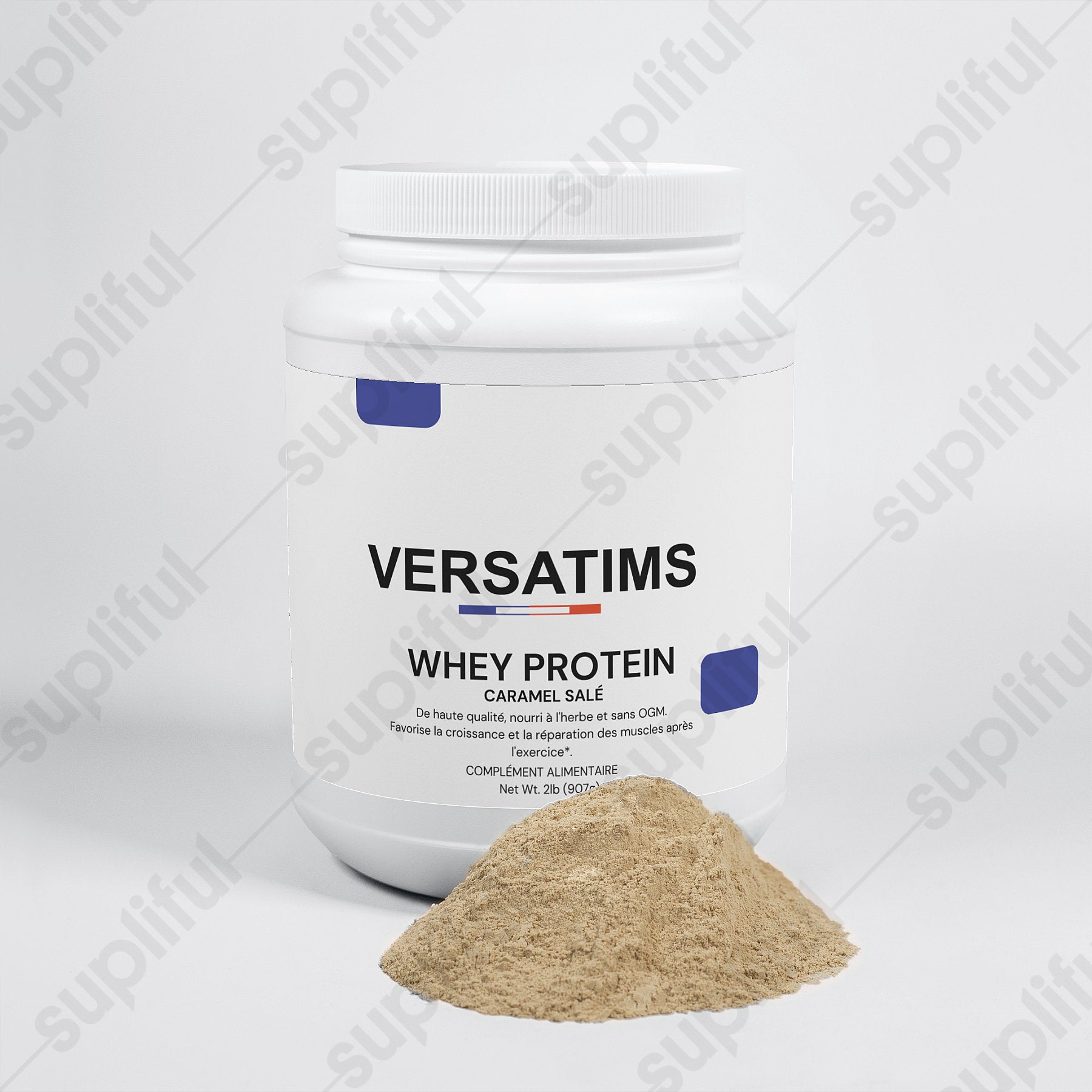 Whey Protein (Salty Caramel Flavour) - VersatimsWhey Protein (Salty Caramel Flavour)VersatimsProteins & Blends